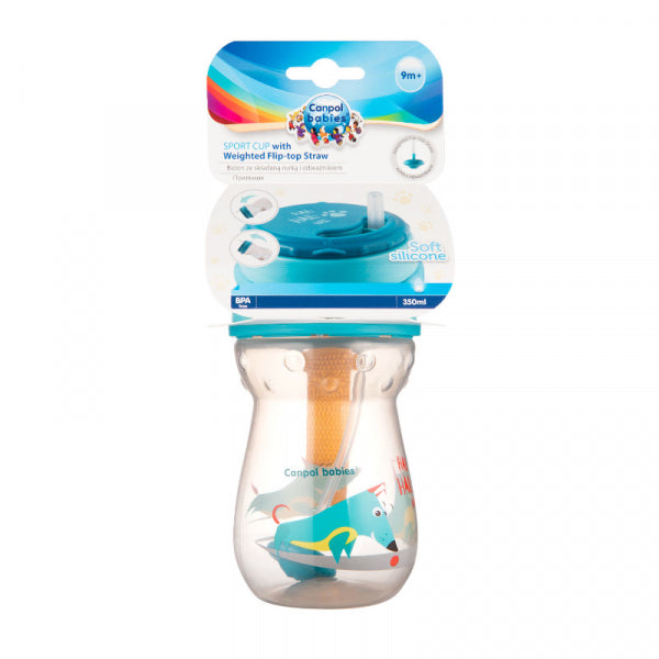 Чаша Със Сламка 350мл Canpol