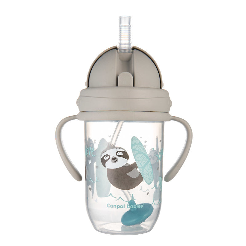 Чаша Със Сламка С Тежест 270ml Exotic H Canpol