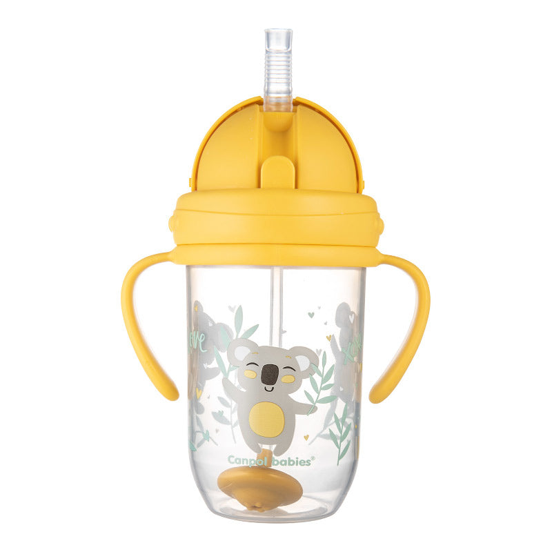 Чаша Със Сламка С Тежест 270ml Exotic H Canpol