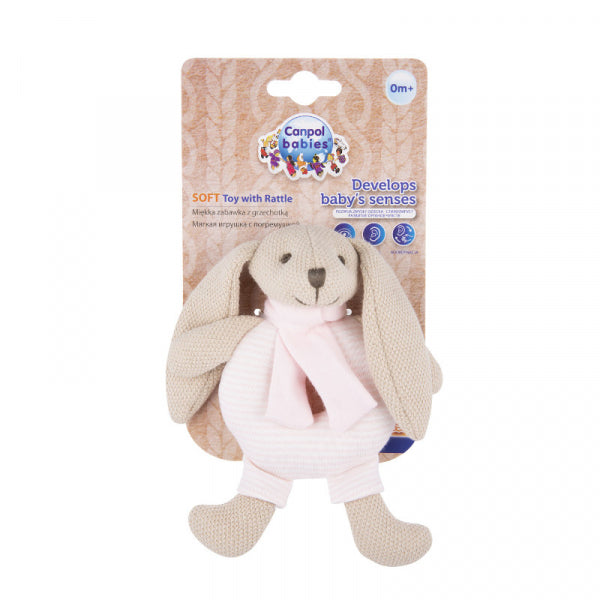 Дрънкалка Мека Bunny Canpol