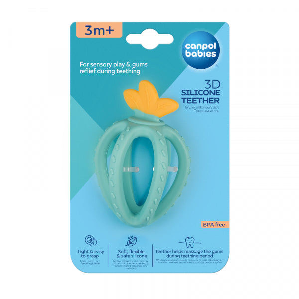 Чесалка Сил 3d Strawberry L Canpol