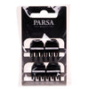 Щипка За Коса Лъскава Черно 4бр S Parsa 20