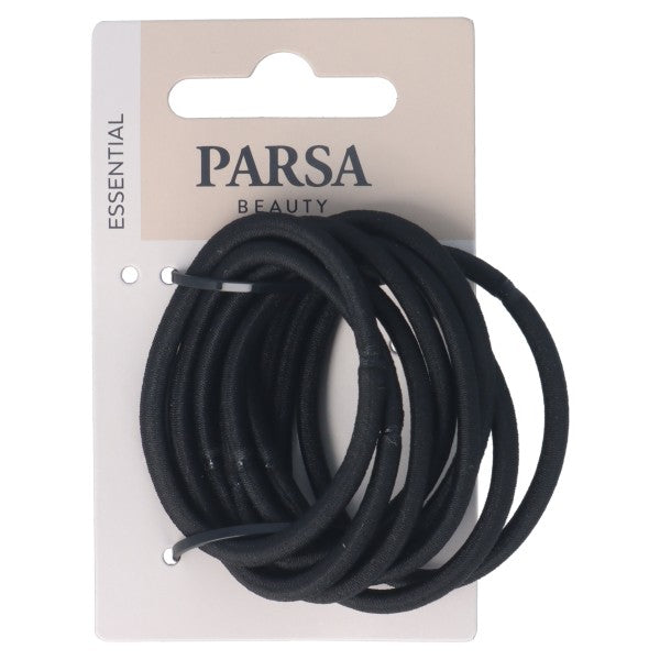 Ластик За Коса Дебели Черно 9 Бр S Parsa 20