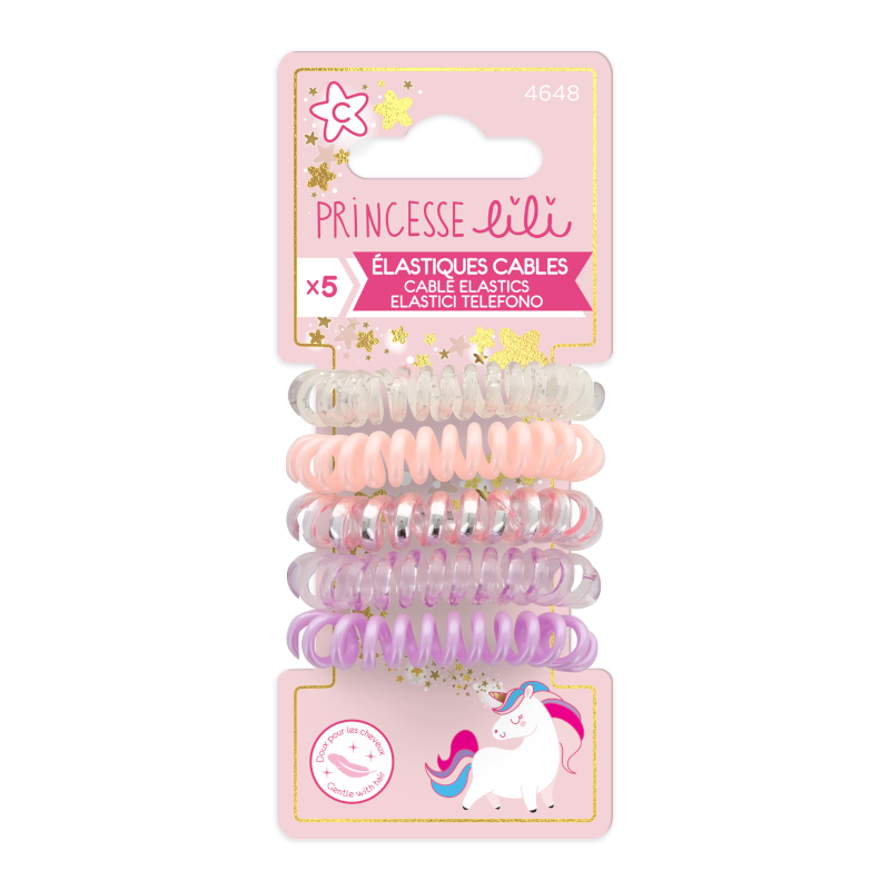 Ластици Спир Princesse Lili 5бр Sh Abc