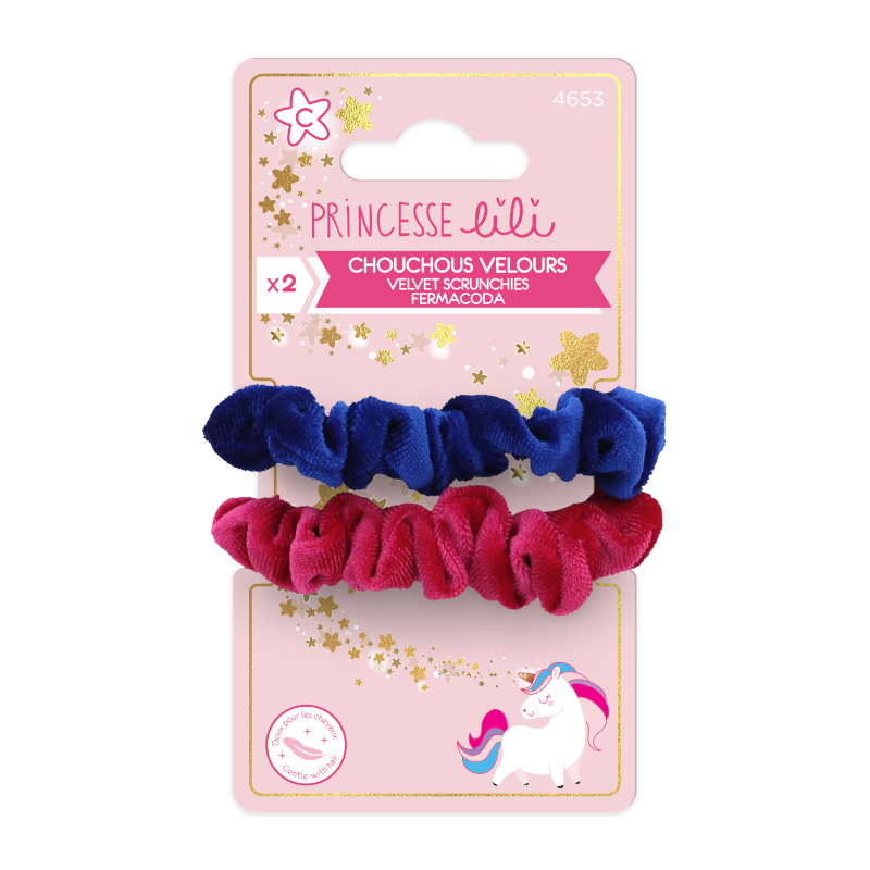 Скунчи Кадифе Princesse Lili 2 Бр Sf Abc