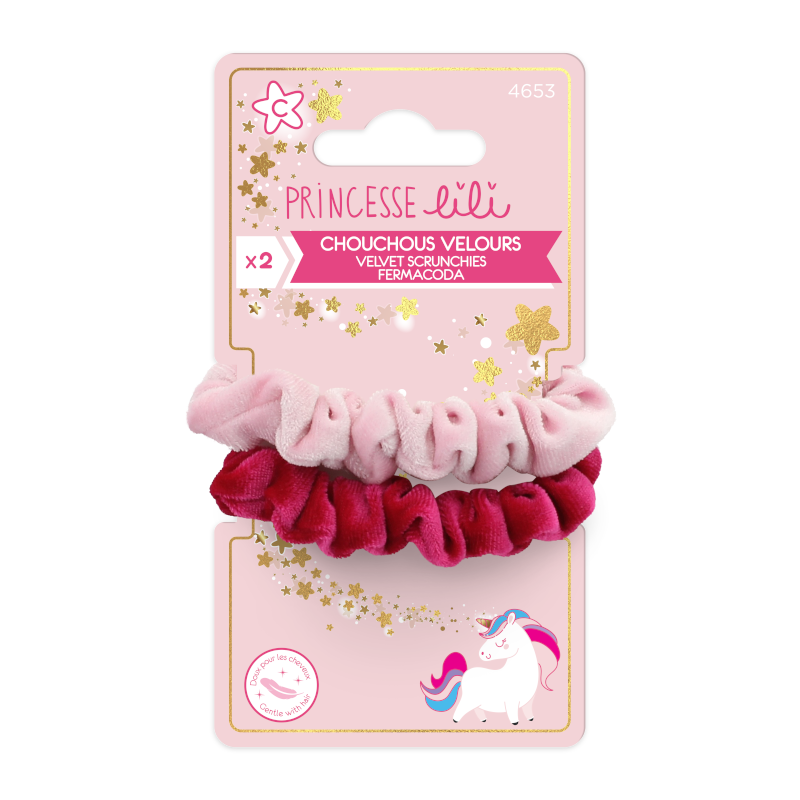 Скунчи Кадифе Princesse Lili 2 Бр Sf Abc