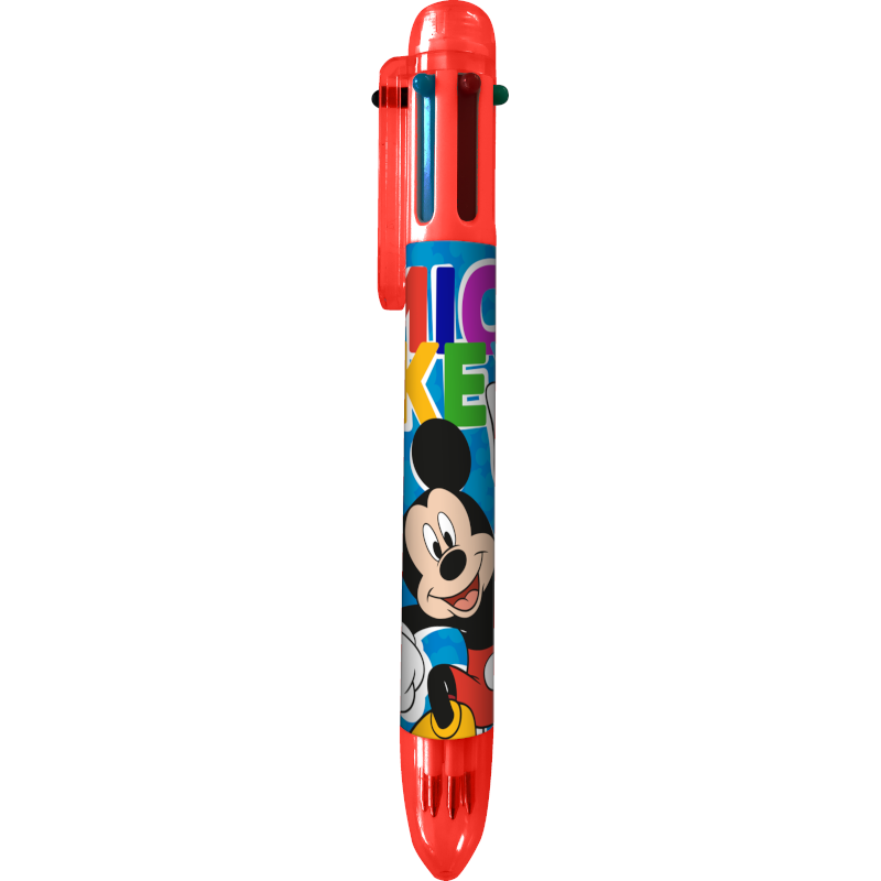 Химикалка 6 Цвята Mickey Kids