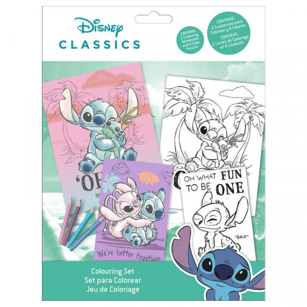 К Кт За Оцветяване Stitch Kids