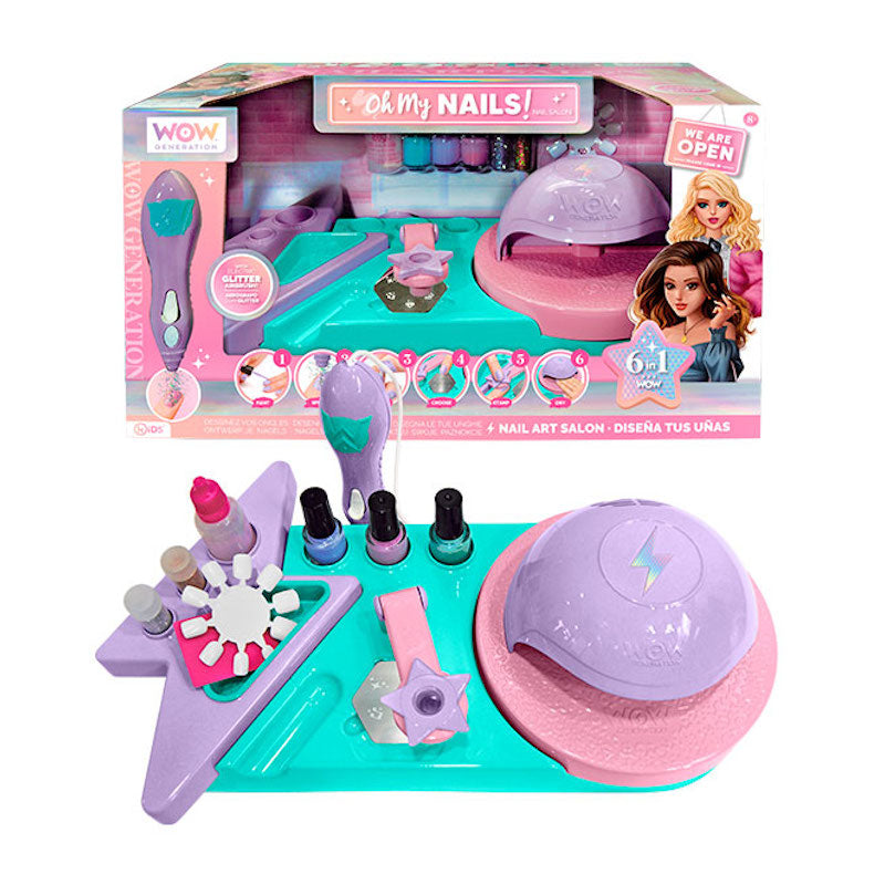 К Кт Салон За Маникюр 6 В 1 Wow Kids