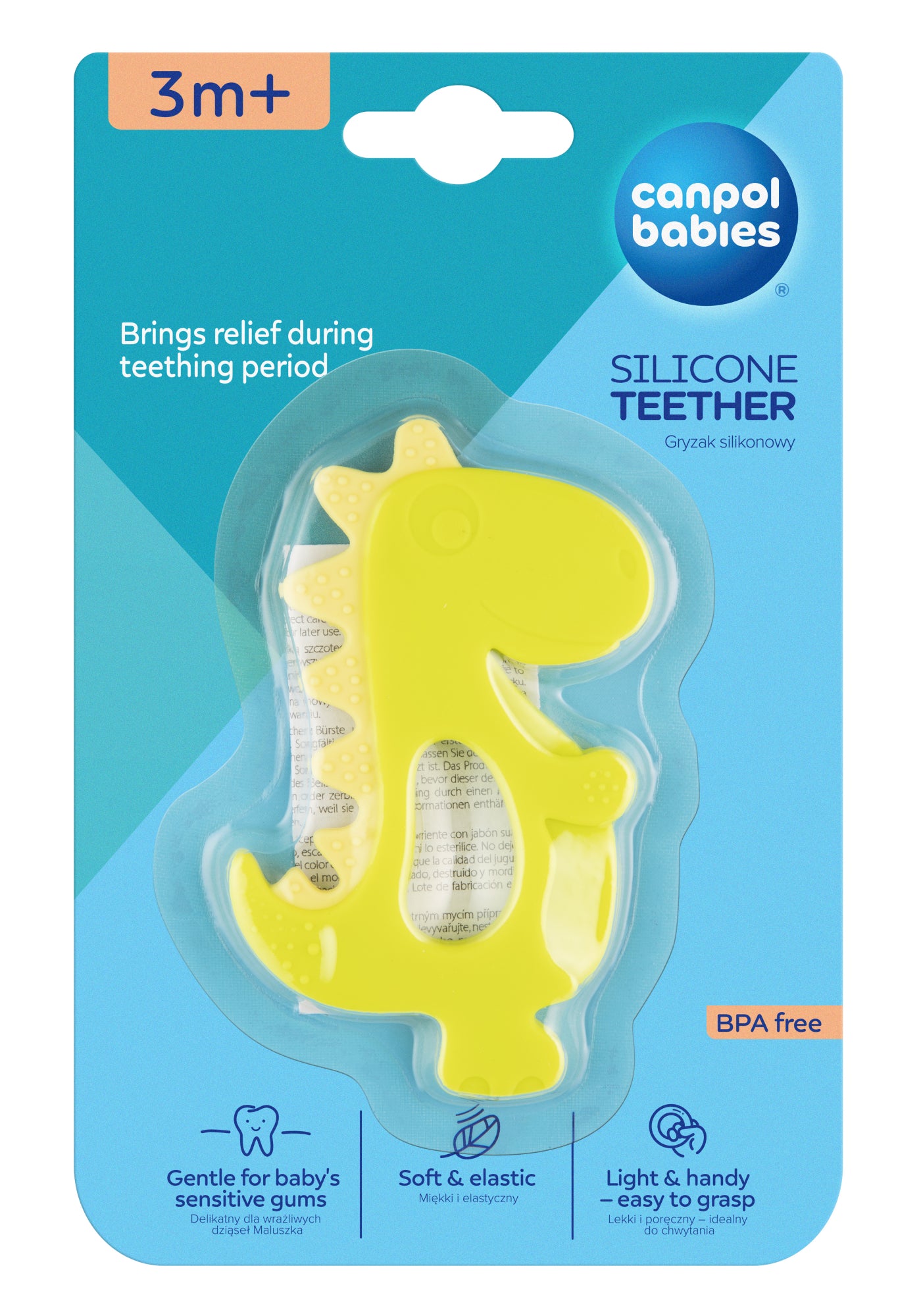 Чесалка Сил Дино Canpol