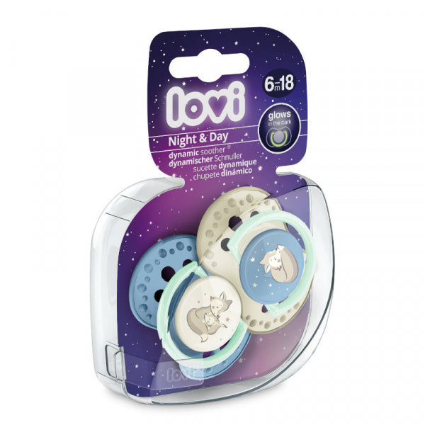 Залъгалка Силикон Night&day 6 18м, 2 Бр Lovi
