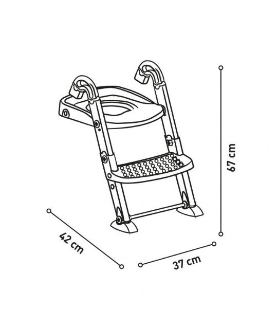 Adaptor de toaletă 3 în 1 Asalvo