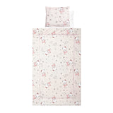 Сет 4 Части Ранфорс Розово Мече Балерина --- BebeMama