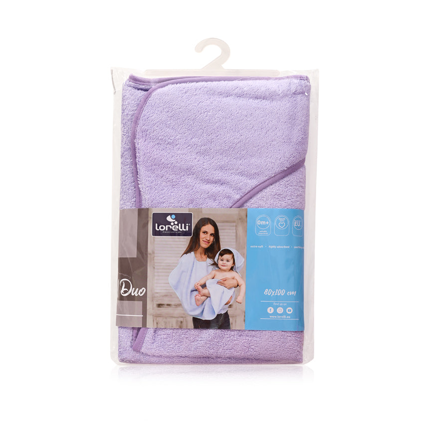 Хавлия За Баня Дуо 80/100Лилава