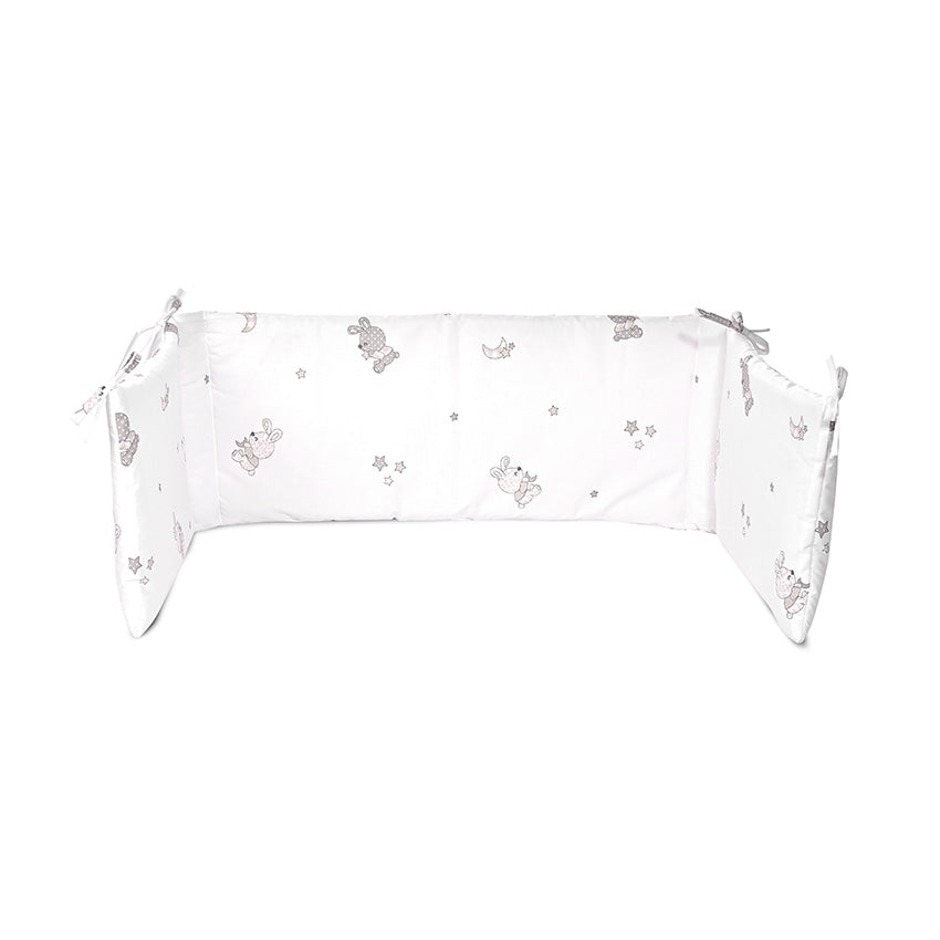 Обиколник Малък Ранфорс Little Rabbits Сиво