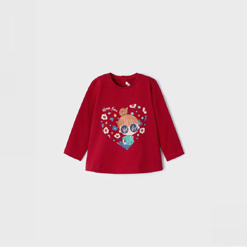 2098 Тениска Д.Р Червен 18 --- BebeMama