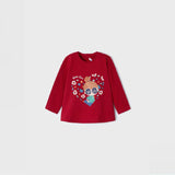 2098 Тениска Д.Р Червен 18 --- BebeMama