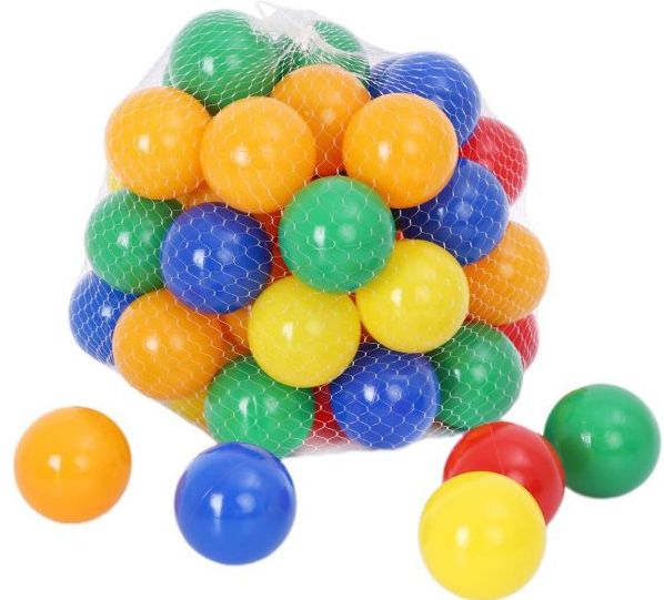 Топки Меки За Сухи Басейни 7 См 20 Бр. В Опак. 26Х24