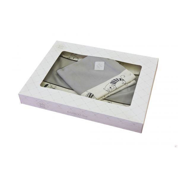 21023 Бамбуков Спален К-Кт 2 Части Котки --- BebeMama