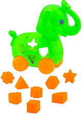 Слонче Сортер 4 Цвята Намери И Постави 23Х12Х23