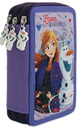 Несесер Фроузен 21Х14Х7С 3 ЦипаС 3 Отделения С Места За43 Химикала И Молива 3 Места За Линия Острилка И Гума И Др.