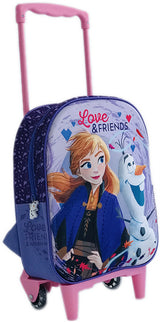 Карета С Колела И Телескопична Дръжка И 3Д Раница Фроузен 39Х28Х14