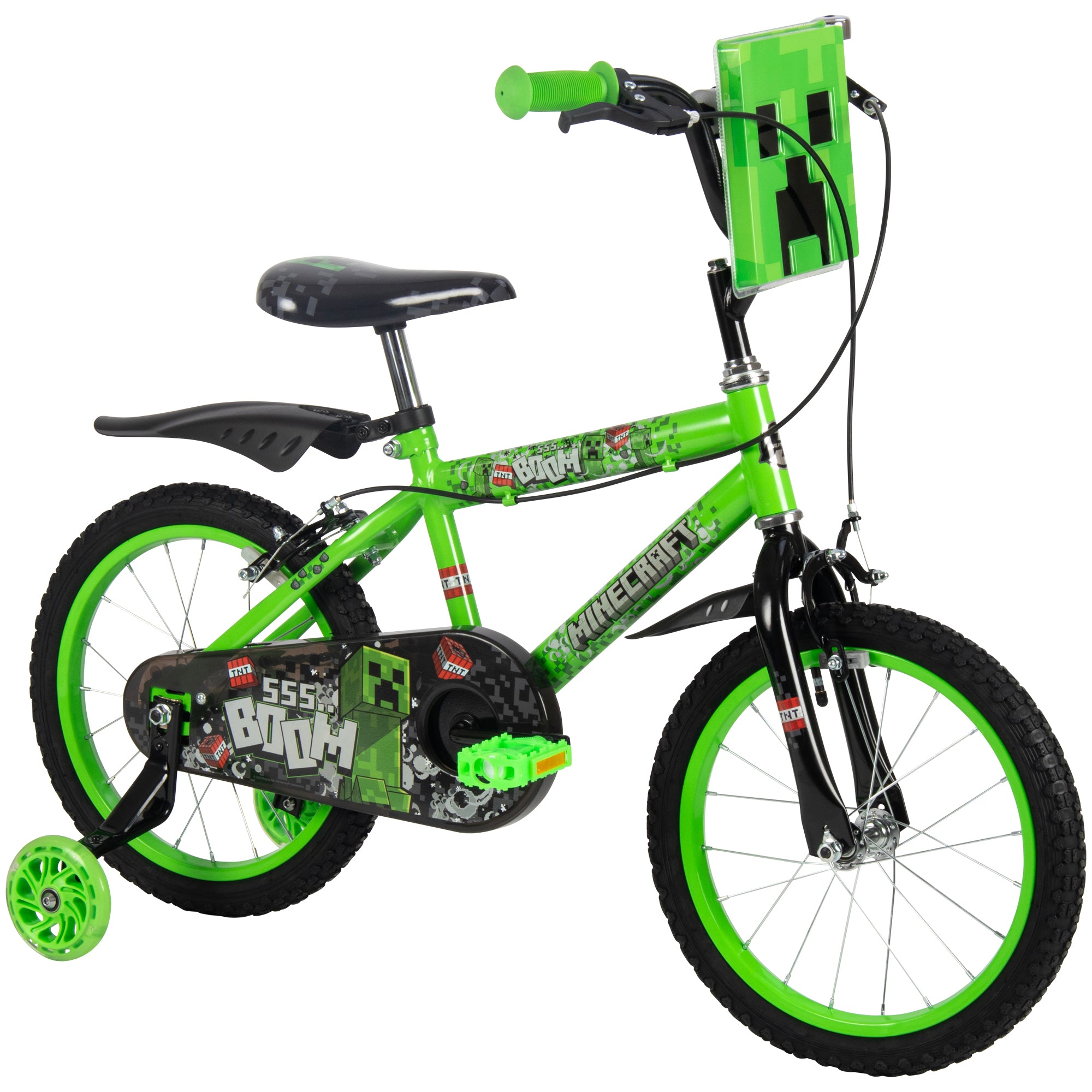 Детски Велосипед 16" Minecraft 21404w Зелен Huffy