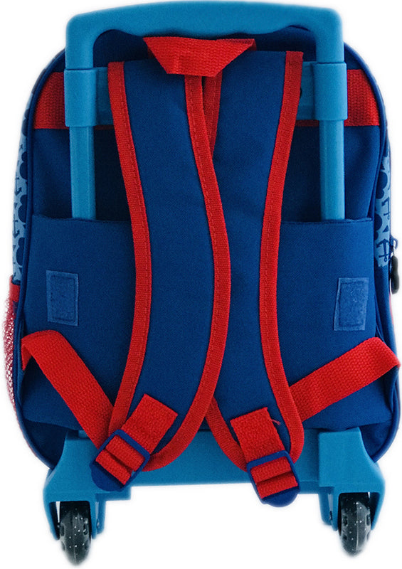 Карета С Колела И ТелескопичнаДръжка И 3Д Раница Мики Маус39Х28Х14