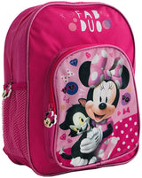 Раница Мини Маус 32Х25Х11 Регулируеми Презрамки Със Страничен Джоб С 1 Голямо Отделение И 1 Малко Отделение С Отваряне С Цип