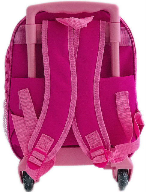 Карета С Колела И Телескопична Дръжка И 3Д Раница Мини Маус 39Х28Х14