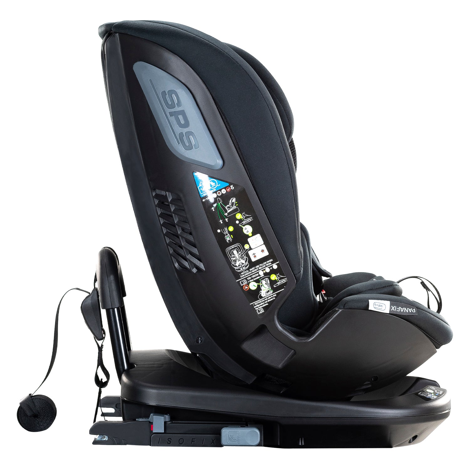 Столче За Кола Panafix Black 40-150 См Asalvo