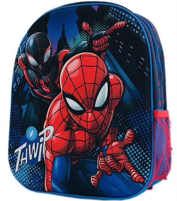 Раница 3Д Спайдермен За Детска Градина32X29X12 Регулируеми Презрамки Със Страничен Джоб С 1 Голямо Отделение С Цип