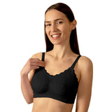 585/21 Сутиен За Кърмачки C70-75 Черен --- BebeMama