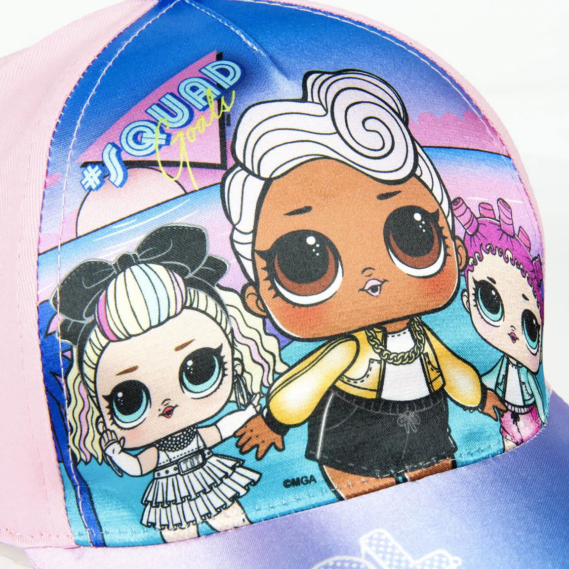 2200004096 Шапка Lol Синя --- BebeMama