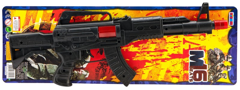 Голяма Пушка Със Механичен Звук 24Х61Х5