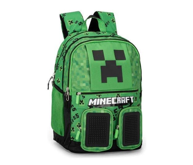 Purtați-vă - Ghiozdan școlar Minecraft Pixels