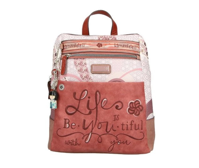 Раница Kimmidoll 30650 26X11X29.5 Cm Бордо - Детски Раници - Comsed - BebeMama