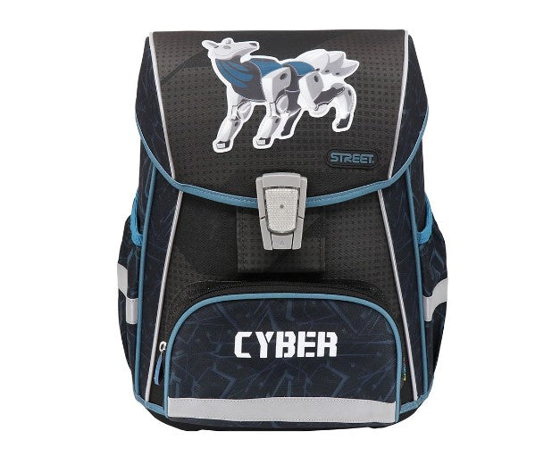 Анатомична Ученическа Раница Street Cyber, 32 X 38 X 25 См - Детски Раници - Comsed - BebeMama
