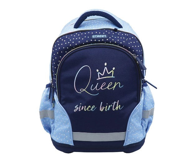 Ергономична Ученическа Раница Street Queen, 31 X 19 X 41 См - Детски Раници - Comsed - BebeMama
