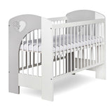 Pătuț pentru bebeluși Nel 60/120cm Inimă