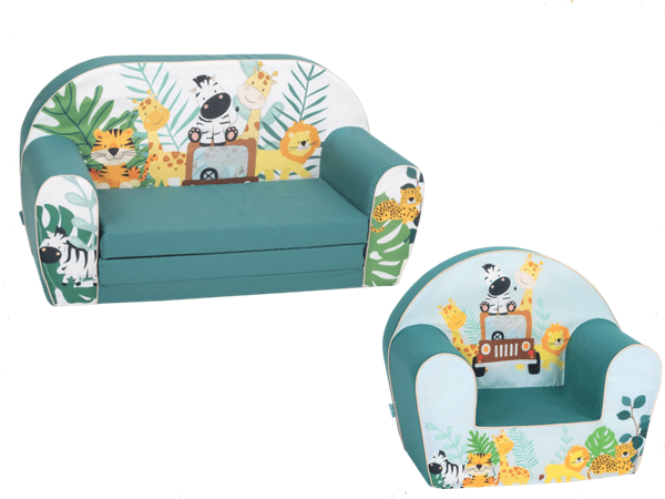 Комплект Разтегателен Диван И Фотьойл Сафари Delta Trade