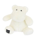 Plüss víziló, 18 cm, fehér, Doudou