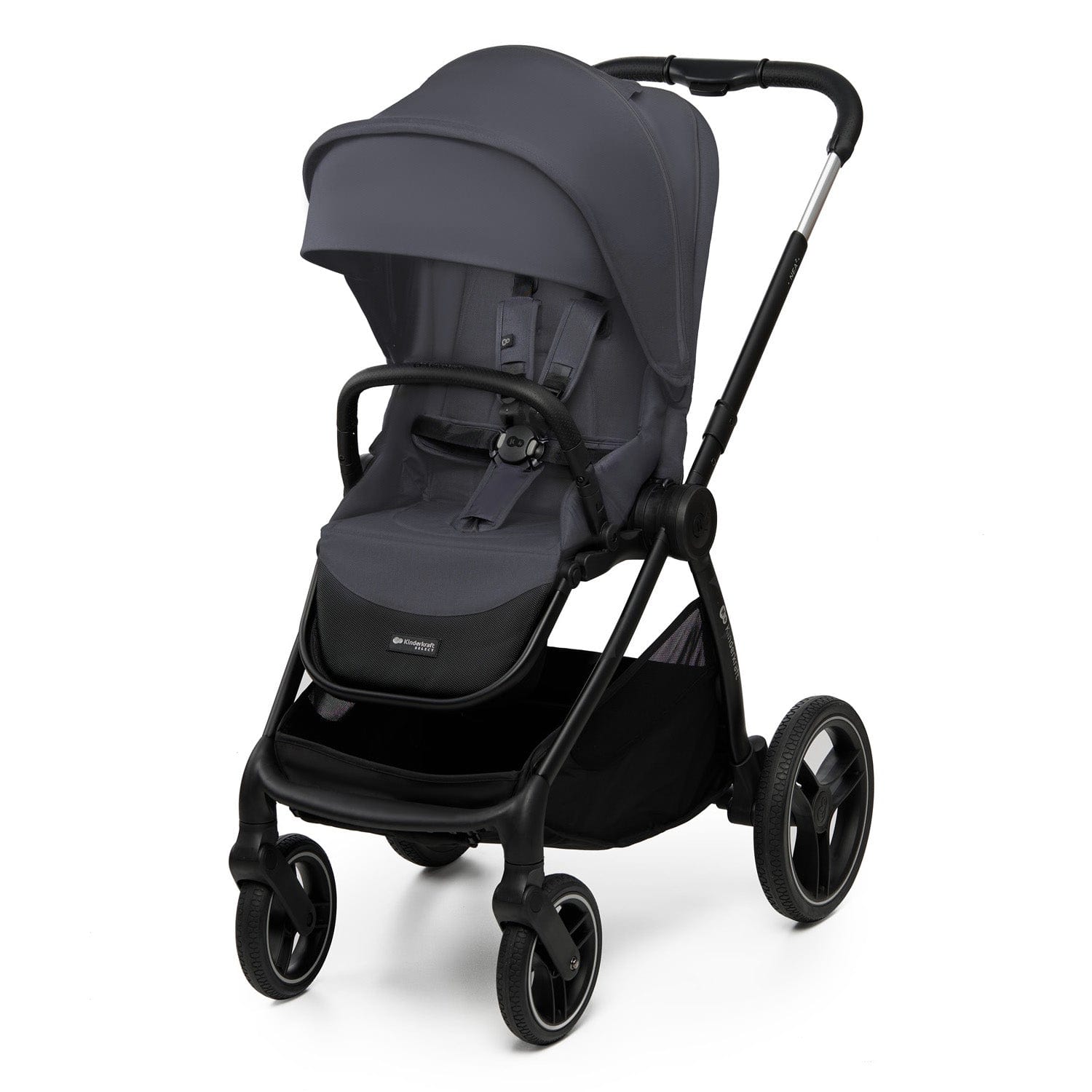 Kinderkraft Бебешка Количка 2В1 Nea 2.0 Deep Grey