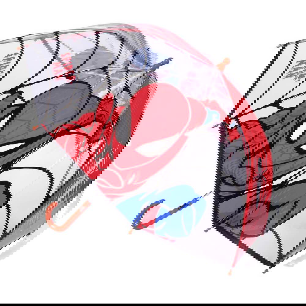 2400000654 Чадър Прозрачен Spiderman --- BebeMama