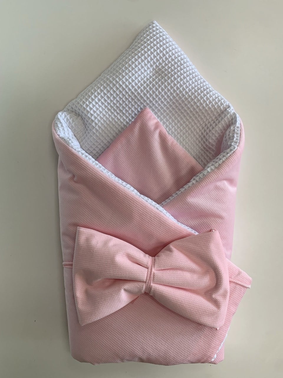 Двулицева Пелена За Изписване "прегърни Ме" + Панделка Зима Pink White Galix