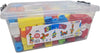 Конструктор Едри Части 96 Елемента В Пластмасова Кутия С Закопчалки 41x18х29 Julia