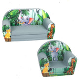 Delta Trade-Комплект Разтегателен Диван И ФотьойлСлонче