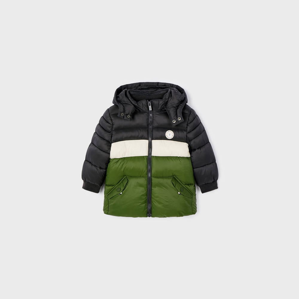 2421 Яке Ватирано Блокчета 36 Сивозелен --- BebeMama