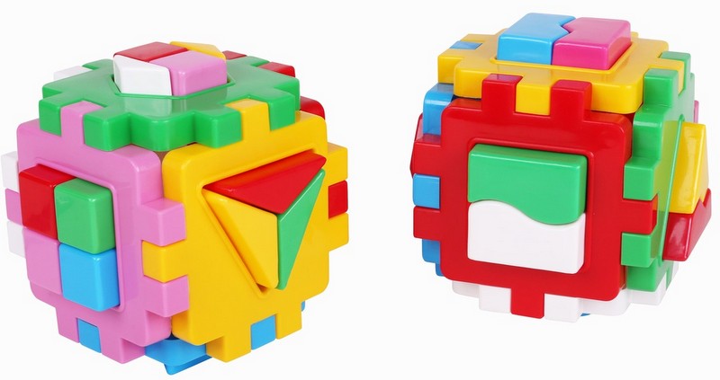 Două cuburi cu figuri 25X12X12