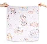 Бархетна Пелена Принт 80 80см Спяща Панда Galix